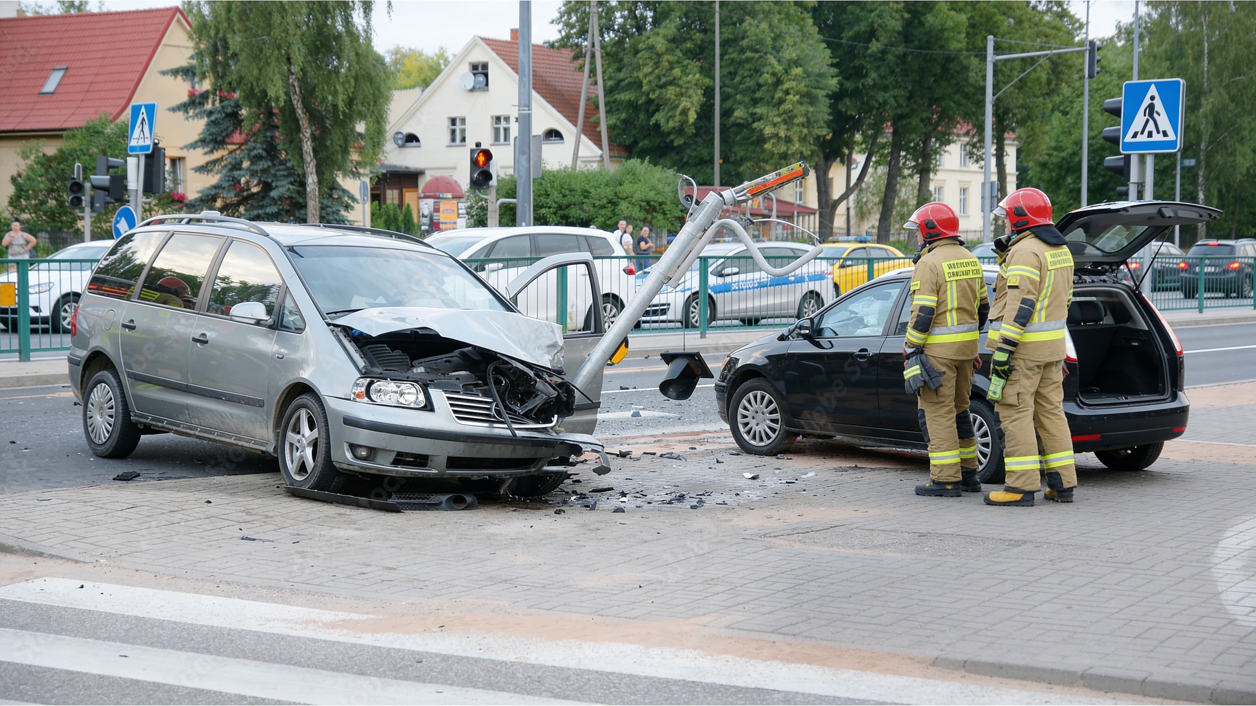 Samochód po wypadku — odszkodowania komunikacyjne